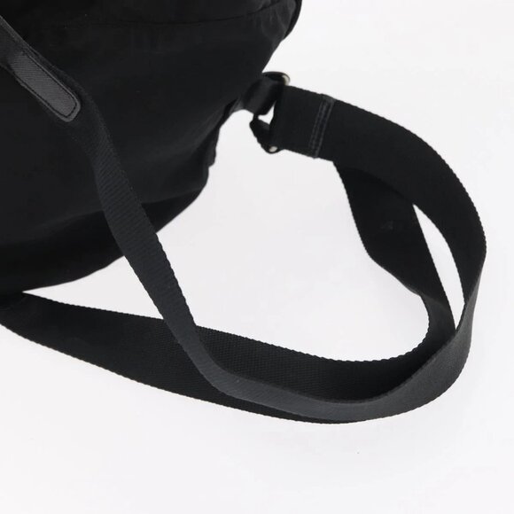 PRADA Backpack Nylon Black Silver Auth bs31366 main image 11